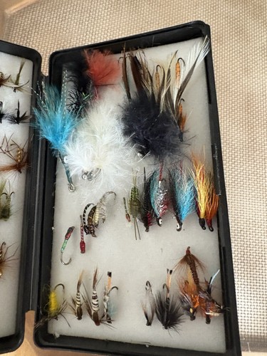 Fly box with - fly, and
