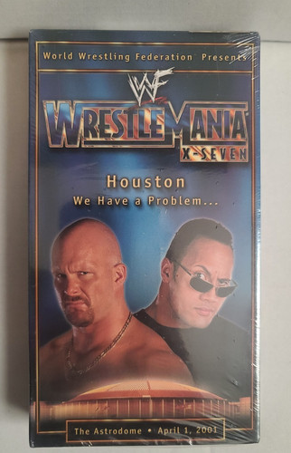 Wwf wrestlemania vhs 2001 - wrestlemania,