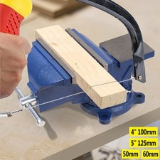 Heavy Duty Swivel Work Bench Vice Engineer Jaw Swivel Base Workshop Vise Clamp