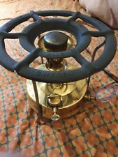 Antique Sweden Burner Brass Camping Cook Original Brass Pump Pressure Stove NO 5