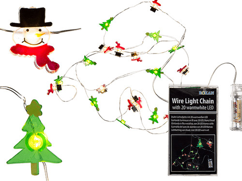 Christmas wire light chain - wire,