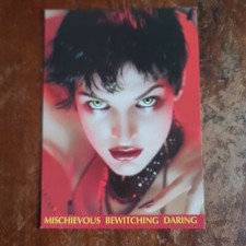 Christian Dior Hypnotic Poison Advertising Postcard. Female Model. Unposted.