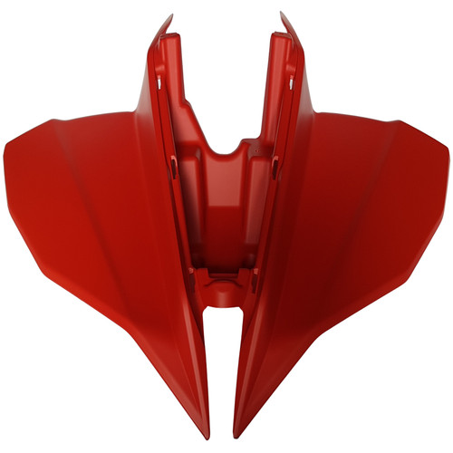 Red front fairing bashan - fairing,