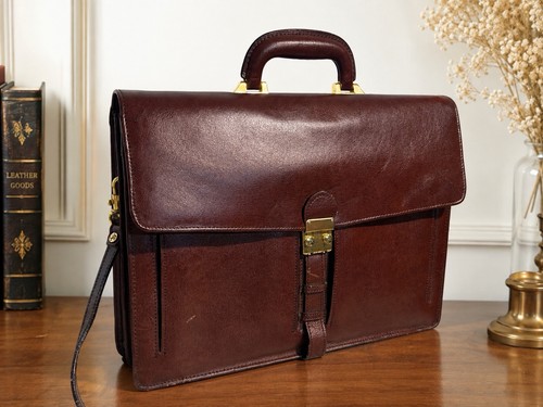 Vintage antler brown genuine - antler,