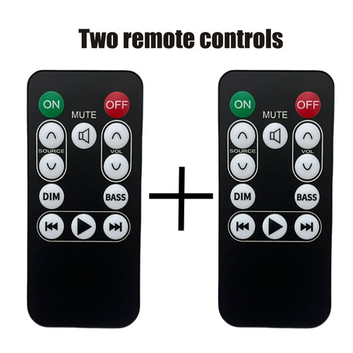 New 2pc remote control for - control,