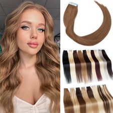 FULL HEAD Tape In Remy Skin