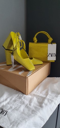 Zara embellished shoes and bag - shoes,