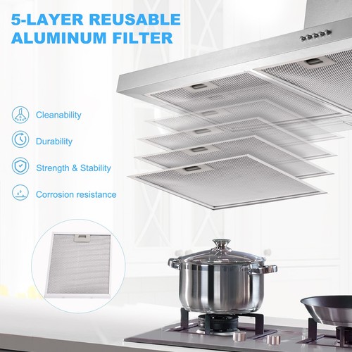 Wall mounted inch range - 30,