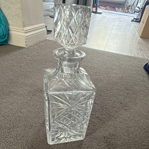 Cut glass geometric - cut, square