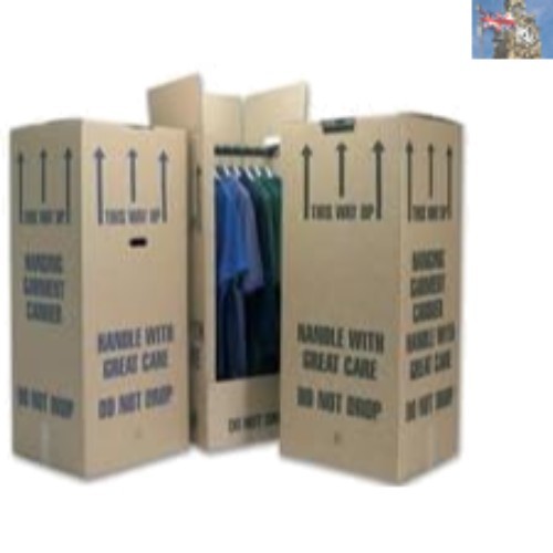 Tall removal wardrobe boxes - 5,