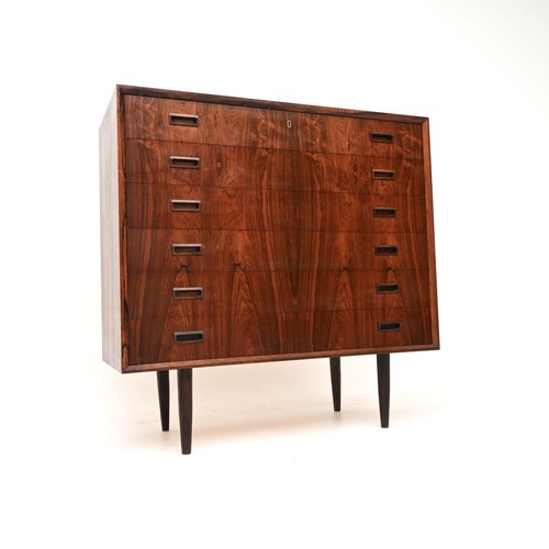 Danish vintage rosewood chest - vintage,