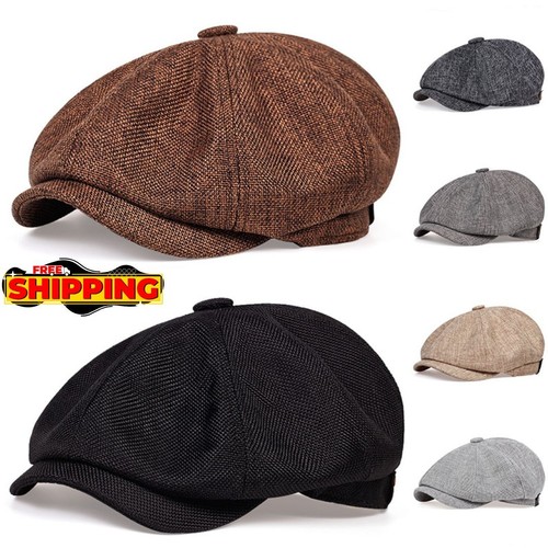 Vintage newsboy cap gatsby hat - newsboy,