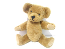 Handmade jointed teddy bear - jointed,