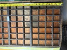 Antique wooden printers - antique,
