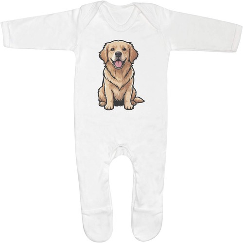 Golden retriever dog baby - 'golden, dog'