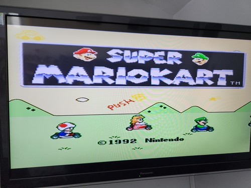 Video game super mario - super, kart