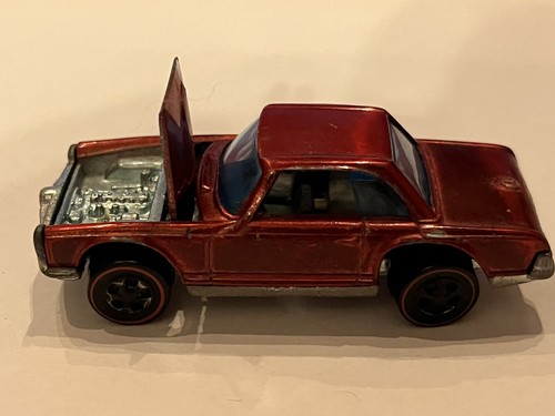 Mercedes benz 280sl red - mercedes,
