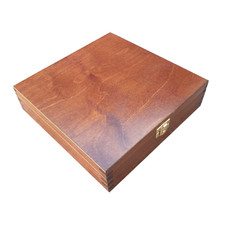 WOODEN BOX 23 X 23 X 6 CM