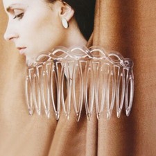 Hair Side Combs 2 Pack Clear