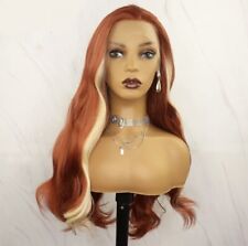 ESSAWIGS Luxury synthetic lace front wig free part Heat resistant MADE TO ORDER