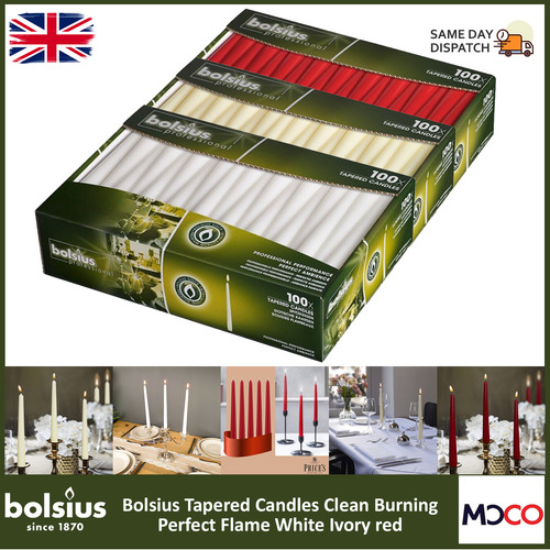 Bolsius 100 tapered dinner - 100,