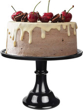 Round Cake Stand Black 11"