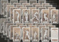 CARRERAS-FULL SET- CRICKETERS 1934 (SERIES OF 50 CARDS) DON BRADMAN - EXCELLENT