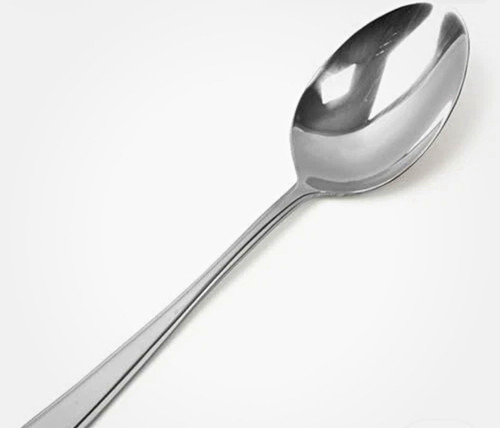 Stainless steel dessert - steel, spoon