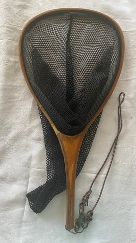Vintage teardrop wooden fly - wooden,