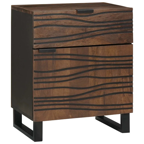 Bedside cabinet engineered - bedside,