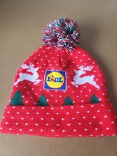 Lidl | Christmas Bobble Hat Beanie | Ski Gift | Novelty | FREE POSTAGE