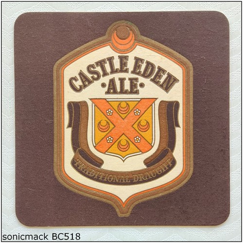 Castle eden ale coaster - ale,
