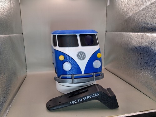 Bird house van blue - vw,