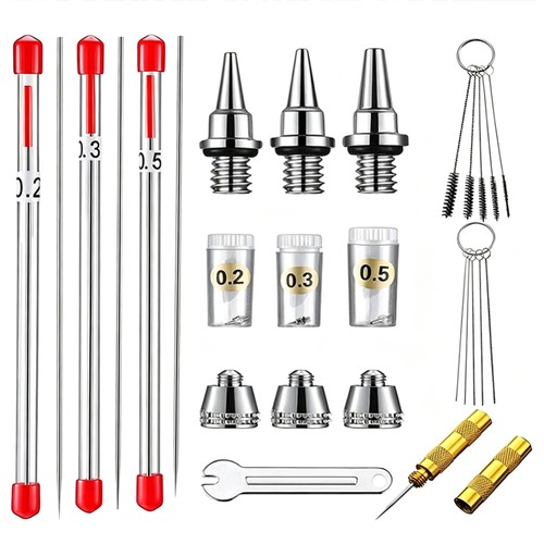 Airbrush nozzle needle - airbrush,