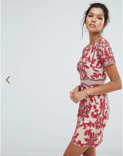 Frock and frill - and, red