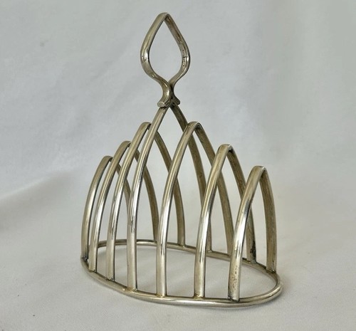 Vintage silver plated slice - 6,