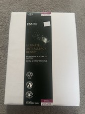 M&S 200 TC white Single Size