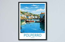Polperro Travel Print Wall Art