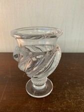 2 Vases Modèle Tors In Lalique Crystal (Price Per Unit)