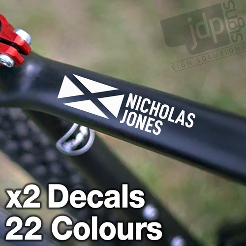 Personalised scottish flag - personalised,