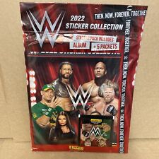 Panini WWE 2022 Collection Starter Pack: Album + 5 packets stickers Sealed
