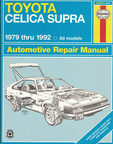 Haynes repair manual toyota - manual:,