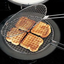 Toasting grilling rack bread - &,