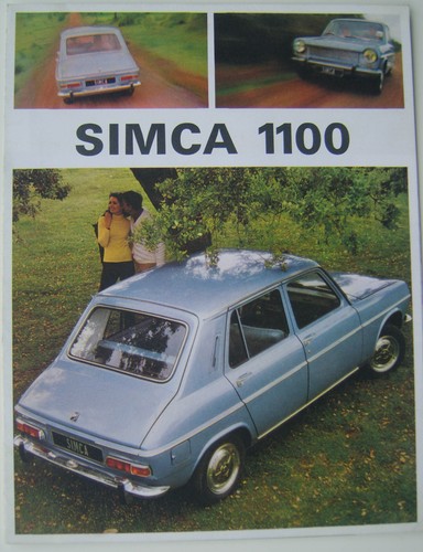 Simca 1100 1967 1968 - 1100,