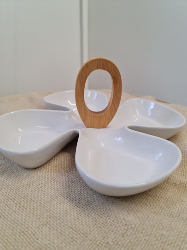 Porcelain snack tray - snack, /