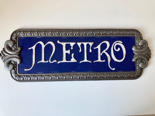 47cm metal steel sign - 47cm,