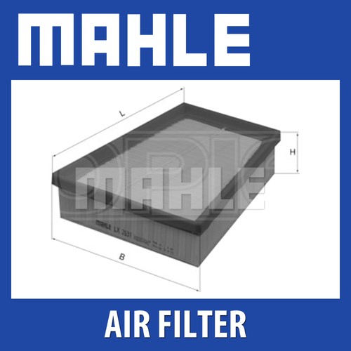 Mahle air filter lx2631 - mahle,