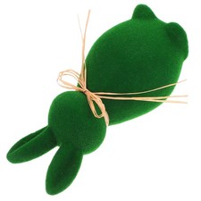  Easter Bunny Figurine Flocked