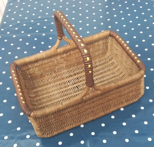 Vintage 1940s 50s wicker - 50s,