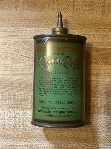 Antique winchester gun oil can - antique,